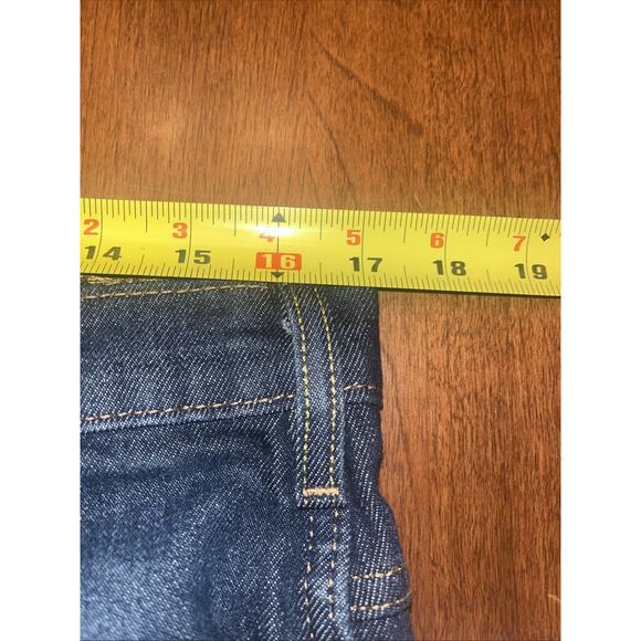 Levis Jeans Men 34x32 (31) Western Fit Denim Classic American Dark Blue 37681 - Picture 5 of 7